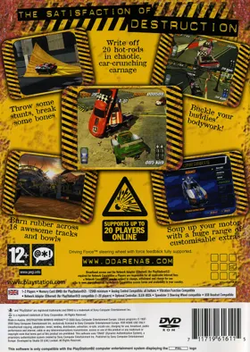 Destruction Derby Arenas box cover back